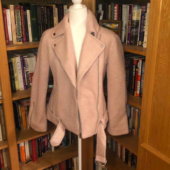 Express Wool Motorcycle Coat Size M - Picture 6 of 8